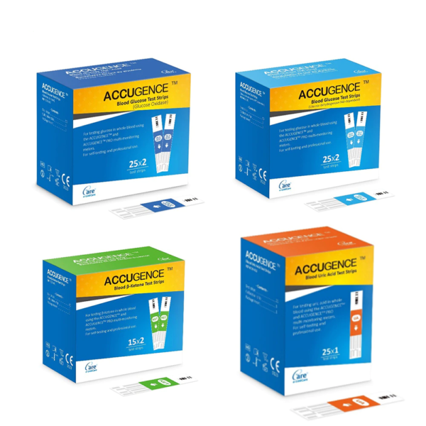 Accurate Blood Ketone Uric Acid Blood Glucose(GOD or GDH) Meter Diabetes Monitoring Device
